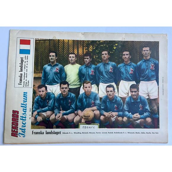 Original 1962 Swedish Rekord Journal Magazine Cassius Clay Muhammad Ali Rookie - Picture 4 of 5